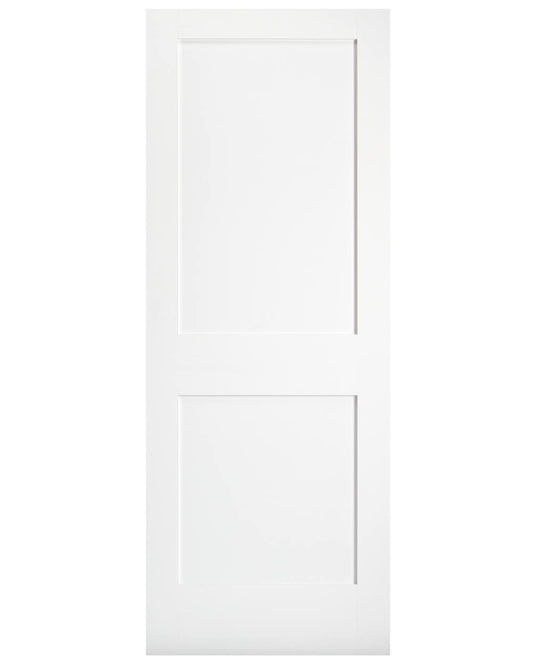 2 Panel Shaker Style Door (Primed), 32 / 80 (6 8)