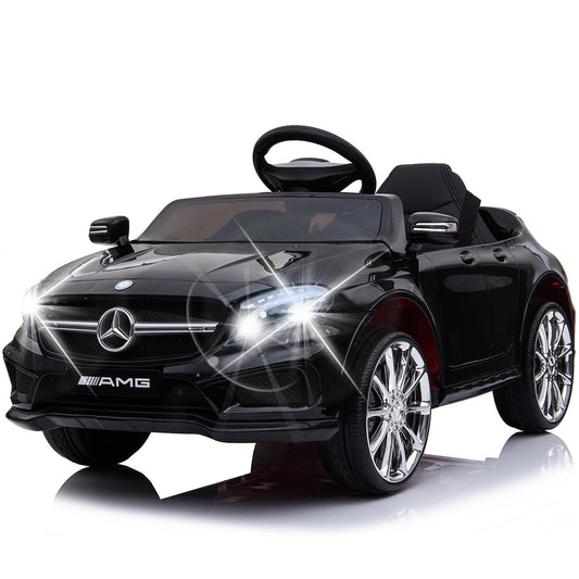 12v Kids Ride On Car With 2.4g Remote Control,Battery Powered Electric Ride On Car Vehicle Double Doors, 5 Point Safety Belt,Led Lights