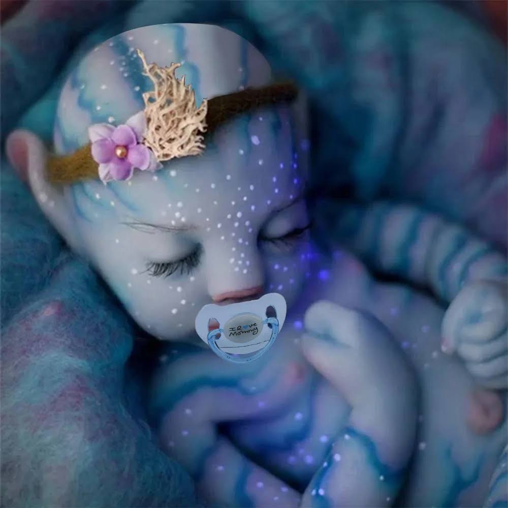 [Pretty Baby] 12 Realistic Reborn Afra Handmade Fantasy Baby Doll By Rsgdolls Eye Open-Baby Boy