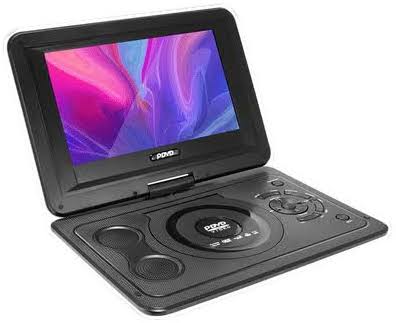 13.9 Inch Portable Dvd Player, Built-In Rechargeable Battery, 13.9 Inch Swivel Screen, Support Cd/Dvd/Sd Card/Usb, Remote Control (Black), Size