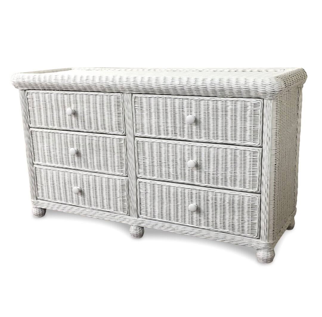 6 Drawer Double Dresser