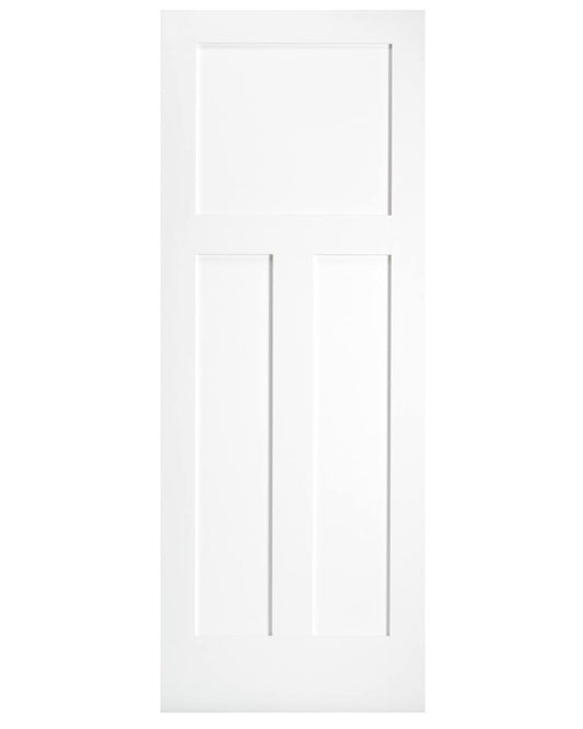 3 Panel Shaker Style Interior Door (Primed), 18 / 80 (6 8)