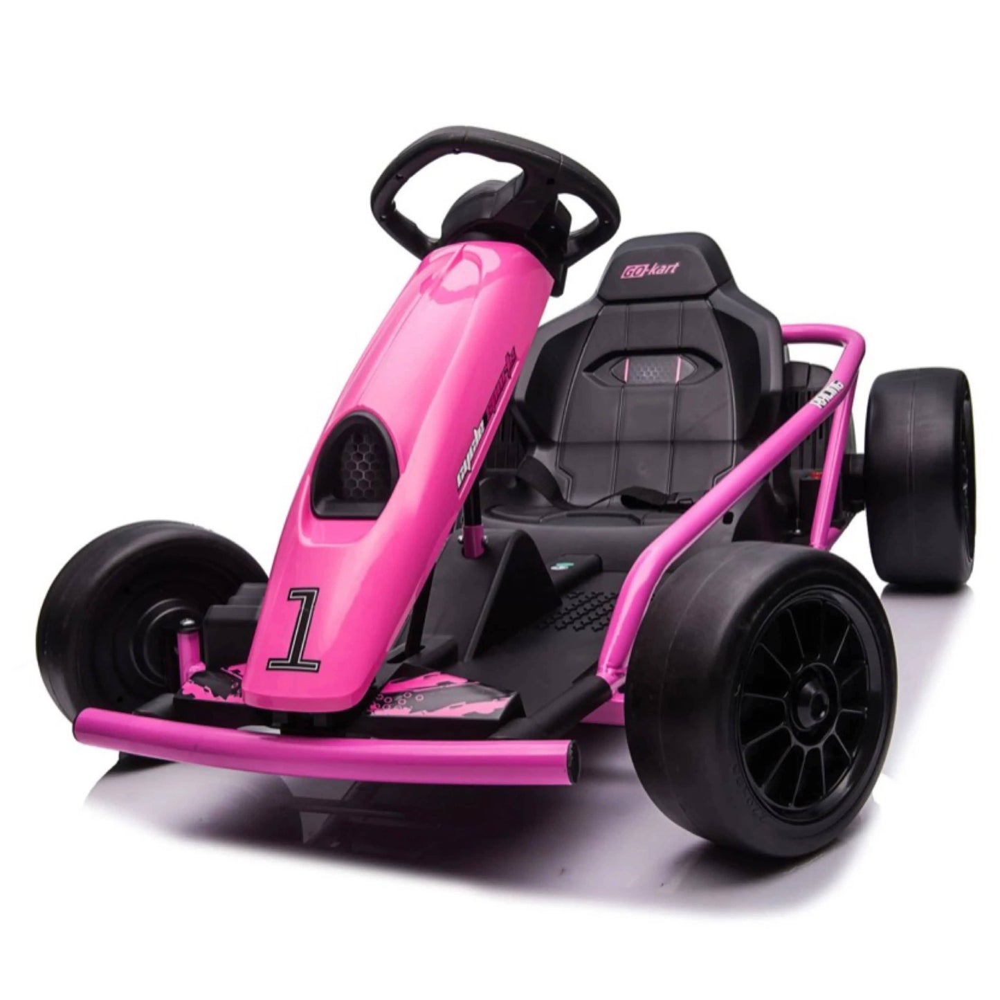 2 - 24v Electric Go Kart - R&G Toys Pink