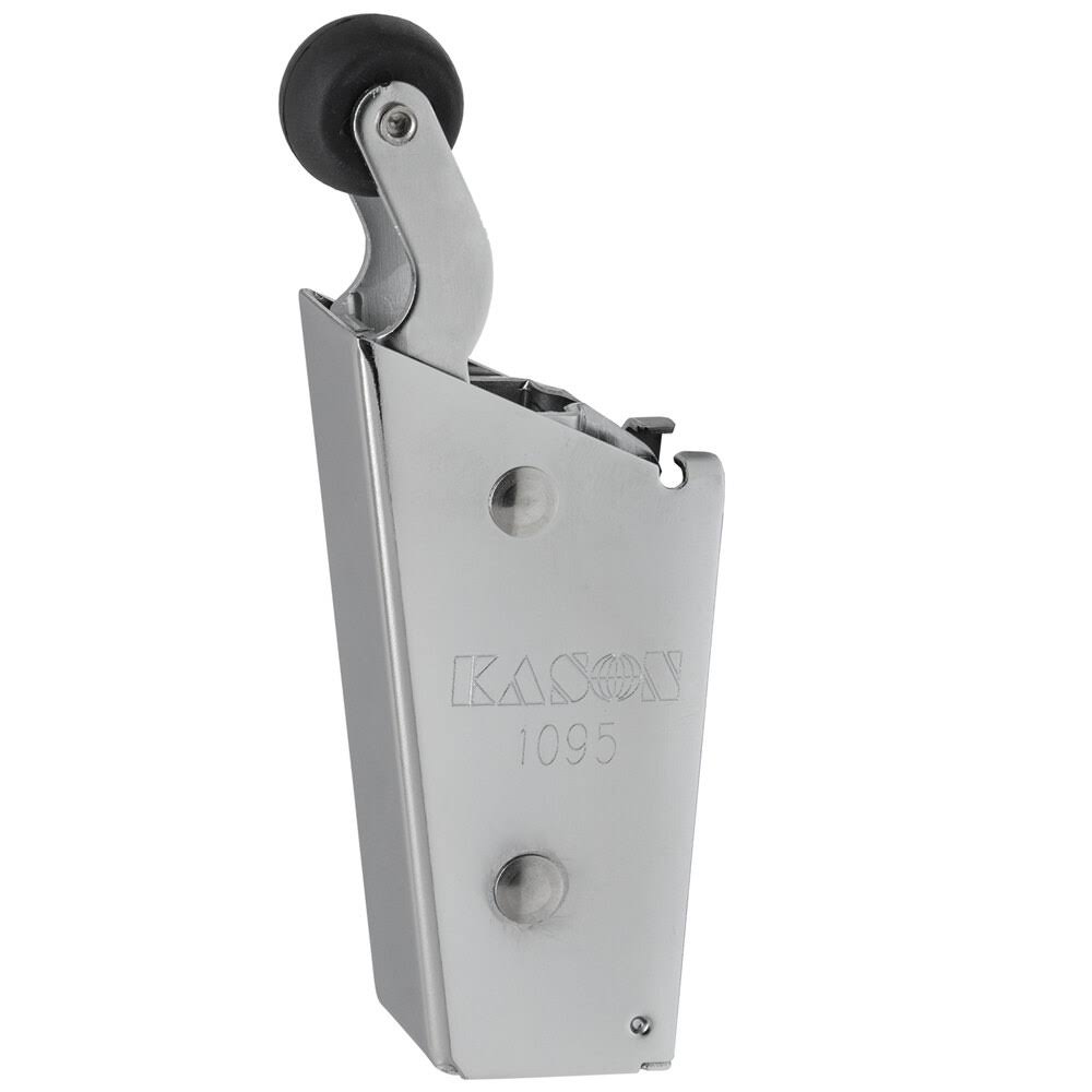 1095 Spring Action Door Closer Body (Bright Chrome, Concealed Mounting)