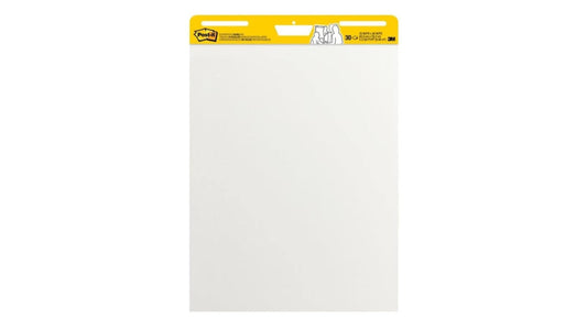 Super Sticky Easel Pad, 25x30, White, Pad Of 30 Sheets [Sku:618017] | Office Depot Officemax