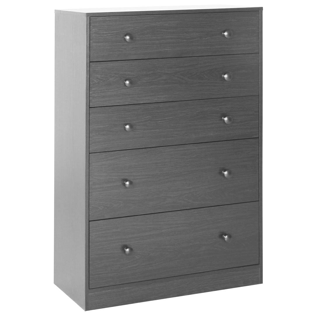 5 Drawer 29.9 W Chest Sand & Stable