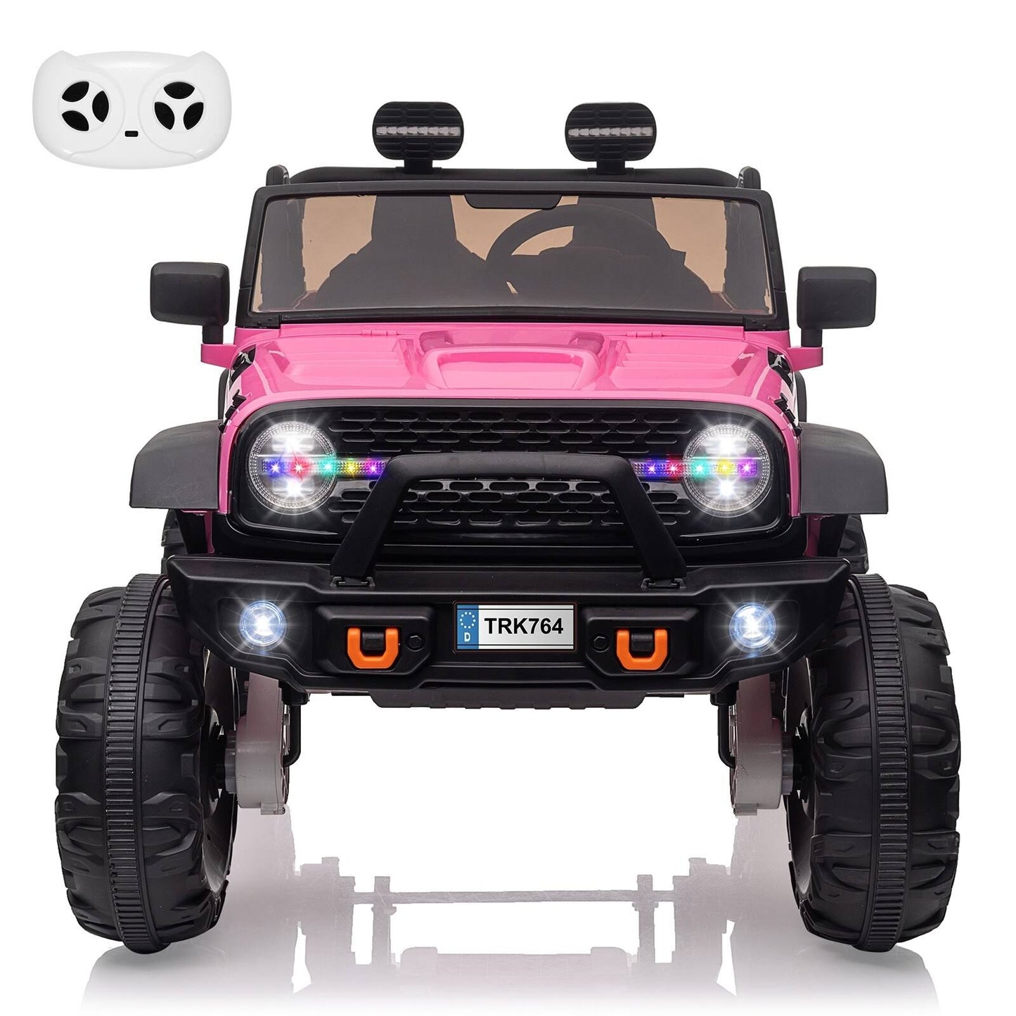 24v Kids Ride On Truck With Remote Control 4 Motors