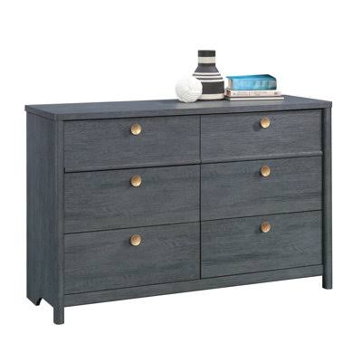 6 Drawer 50.95 W Double Dresser Sand & Stable