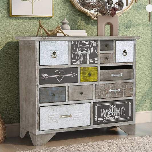 13 Drawer Apothecary Accent Chest