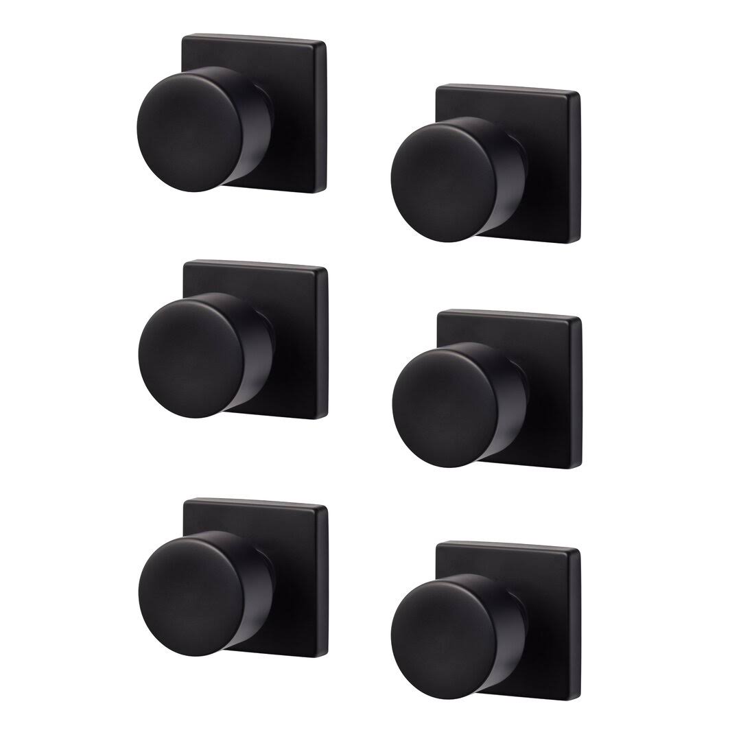 Utility 14cacd4c47f44ae0adf96b6a2eed3052 Actisdano Single Dummy Door Knob With Square Rosette Multipack Finish