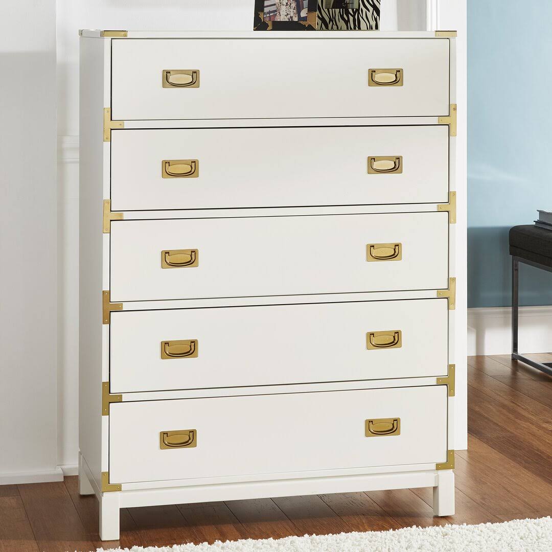 5 Drawer Standard Dresser Chest Mistana