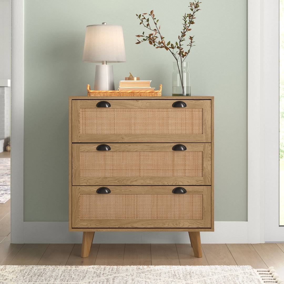 3 Drawer Accent Chest Sand & Stable