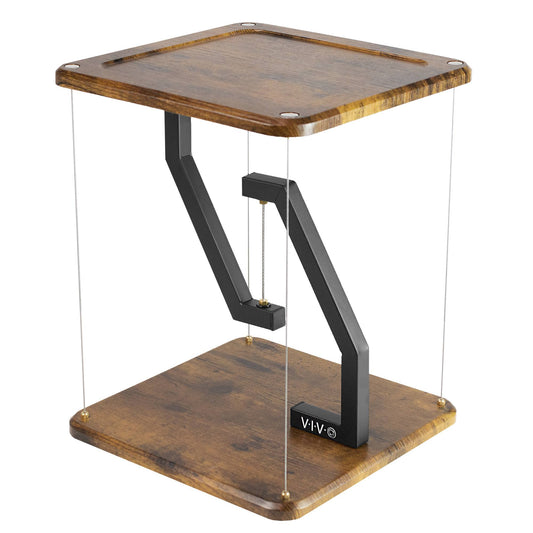 Universal Black 12 Tensegrity Speaker Stand, Floating Tabletop Platform