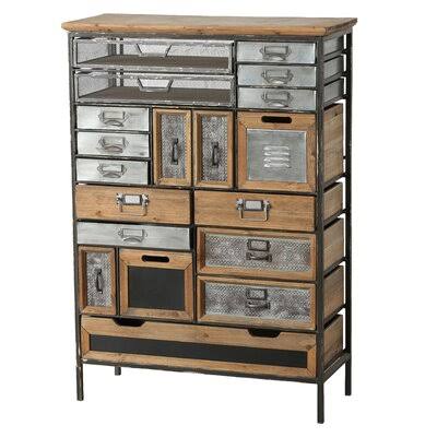 17 Drawer Accent Chest 17 Stories