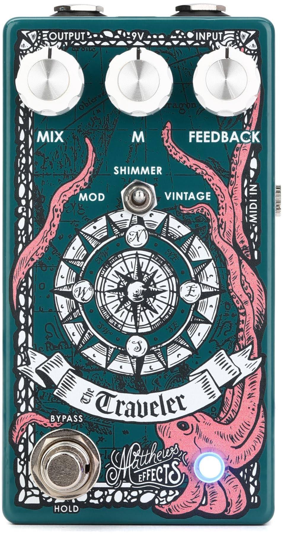 The Traveler Exploratory Reverb Pedal