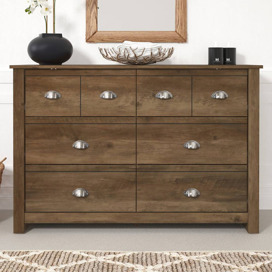 6 Drawer 46.45 W Double Dresser