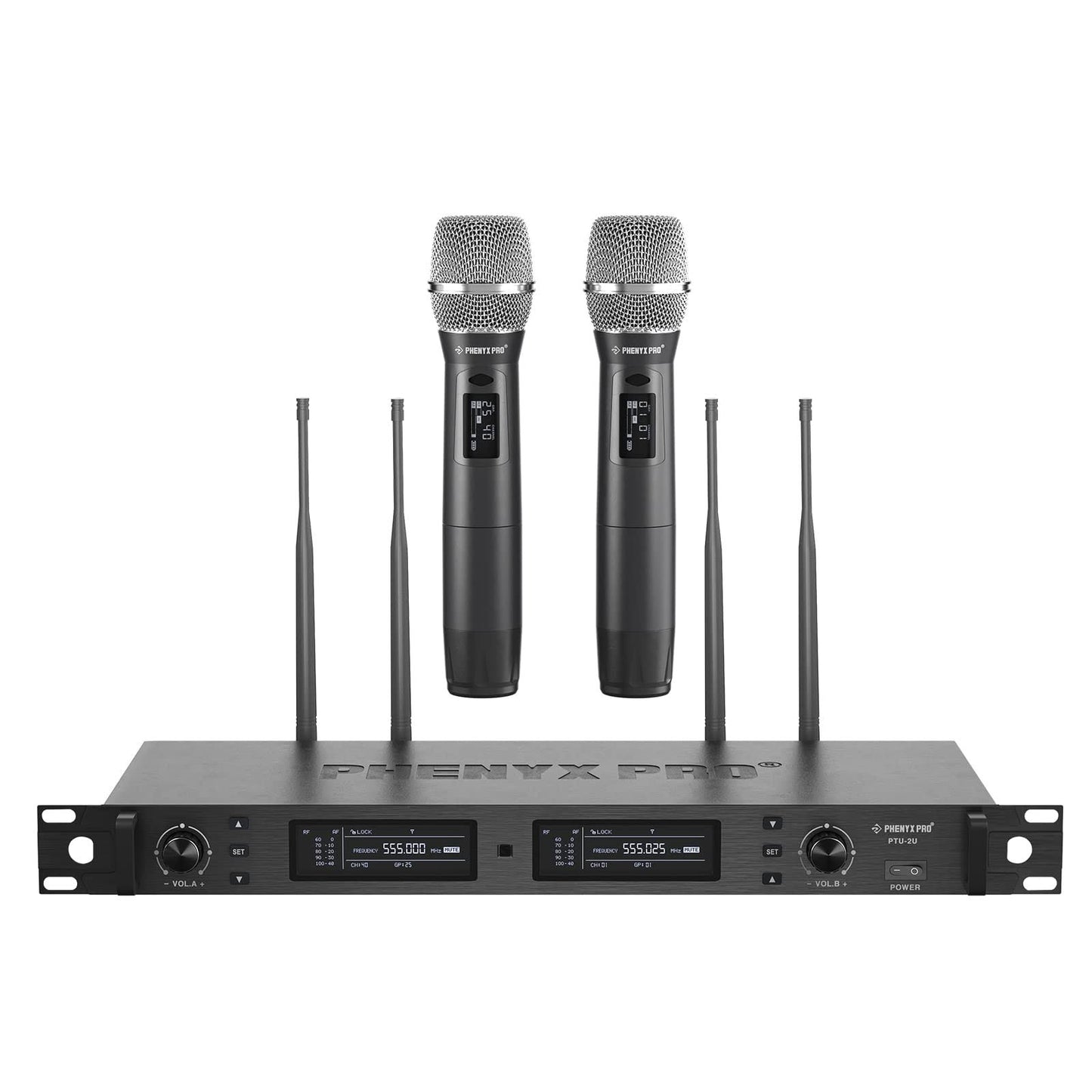 TRUE Diversity Dual Wireless Microphone System - , Ptu-2u-2h / Us