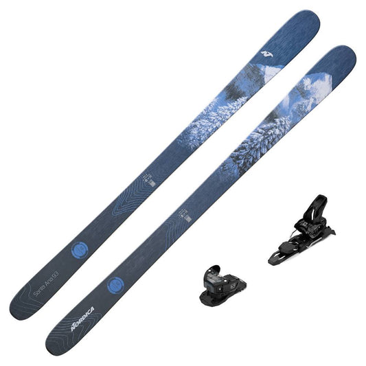 2023 Santa Ana Womens Skis 11 Bindings