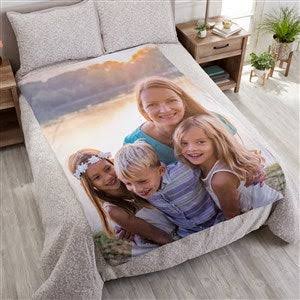 Weighted Blanket With Photo Duvet Cover