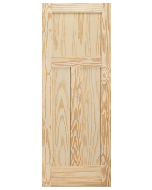 3 Panel Shaker Style Interior Door, 18 / 80 (6 8)