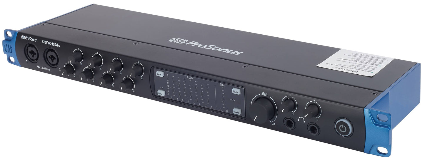 Studio 1824c Usb-C 18x18 Audio/Midi Interface