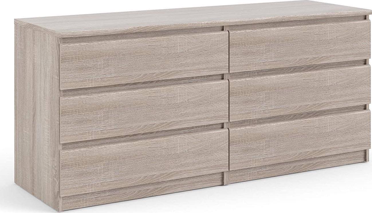 6 Drawer 60.5 W Double Dresser