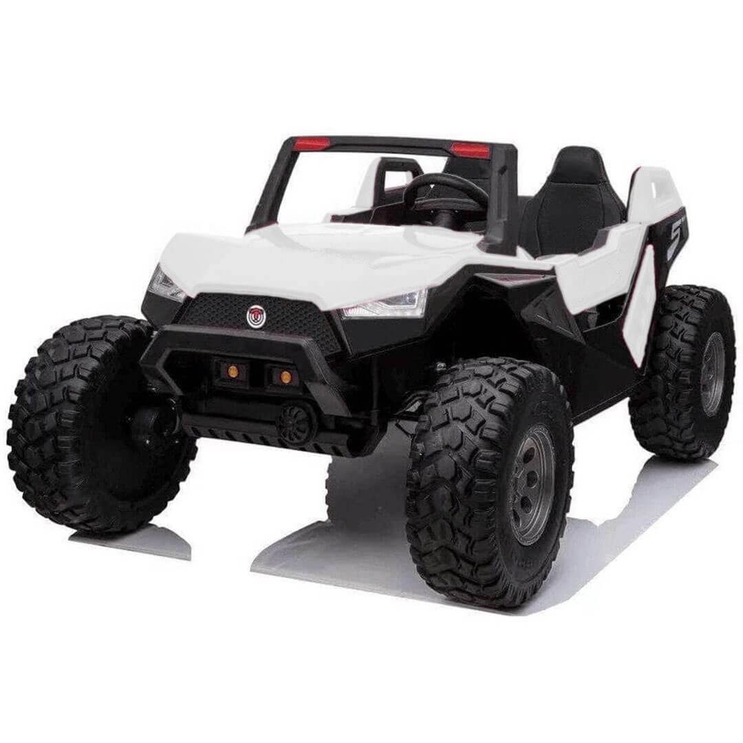 Wheel Drive Buggy 24v Utv Electric Ride On Kid Car - Ryder Toys, White