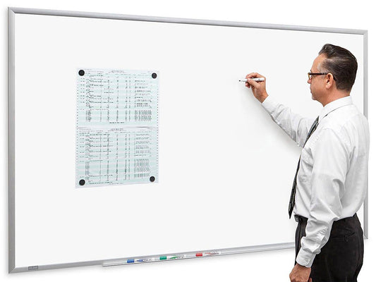 Steel Dry Erase Board - 6 X 4 -  - H-5829