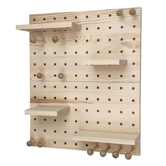 Wooden Pegboard