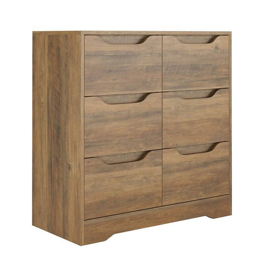 6 Drawer 31.5 W Double Dresser Union Rustic